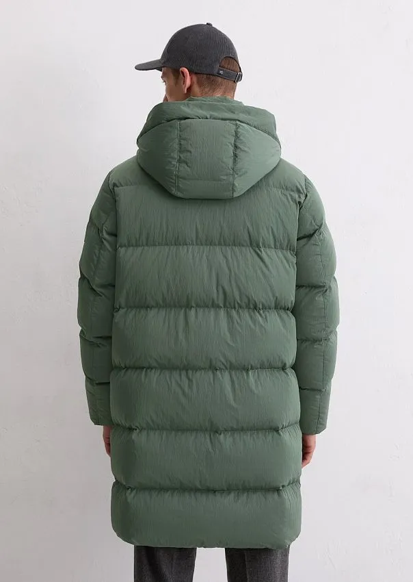 Длинный пуховик со съемным капюшоном и внутренними лямками  Marc o'Polo - фото 2