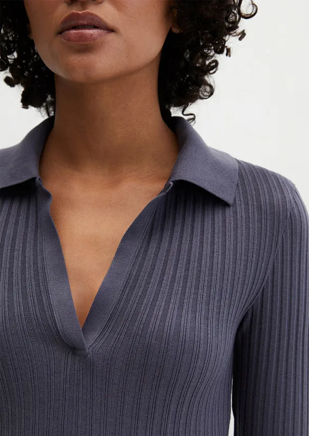 Поло из смесового модала TENCEL™
