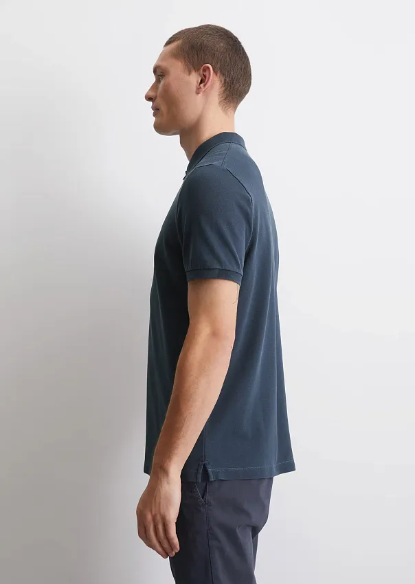 Поло из смесового хлопка Marc o'Polo - фото 5