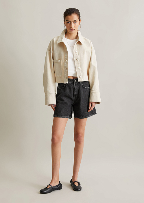 Куртка джинсовая из органического хлопка