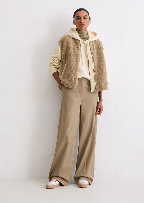 Жилет из искусственного меха