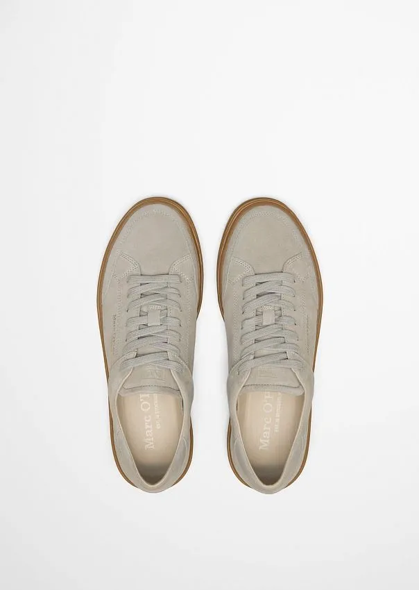 Кеды из натуральной замши