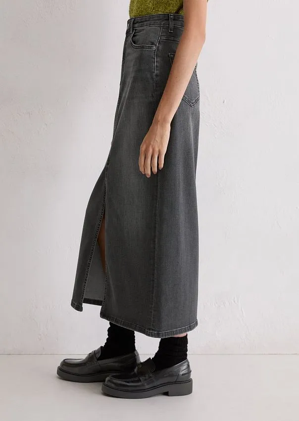 Джинсовая юбка из смесового хлопка Marc o'Polo - фото 5