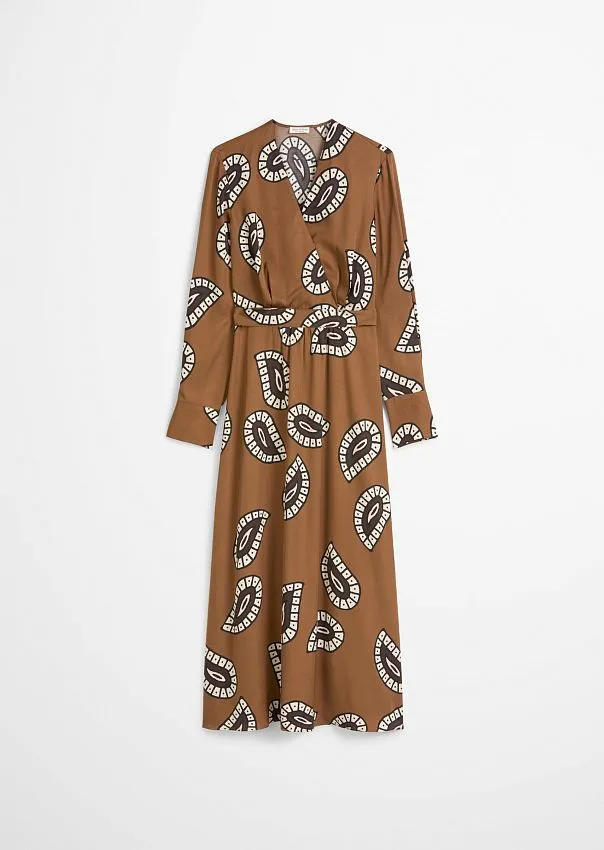 Платье-миди из чистой вискозы Marc o'Polo - фото 6