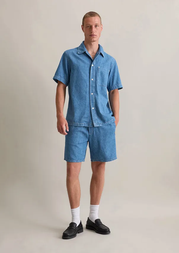 Джинсовая рубашка Marc o'Polo - фото 3