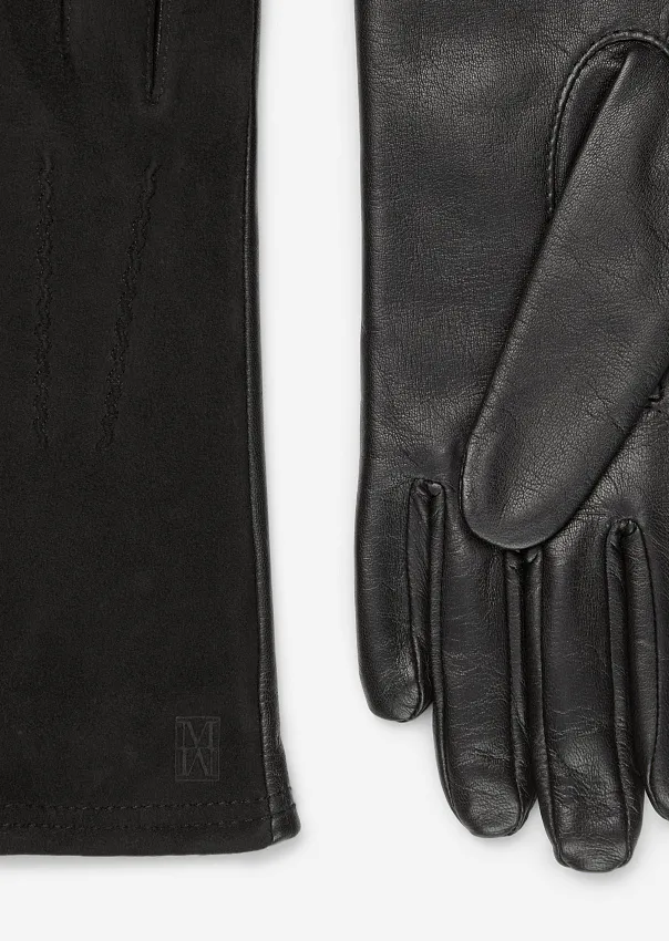 Перчатки из натуральной кожи