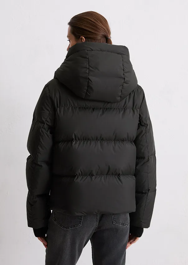 Пуховик с фиксированным капюшоном Marc o'Polo - фото 2