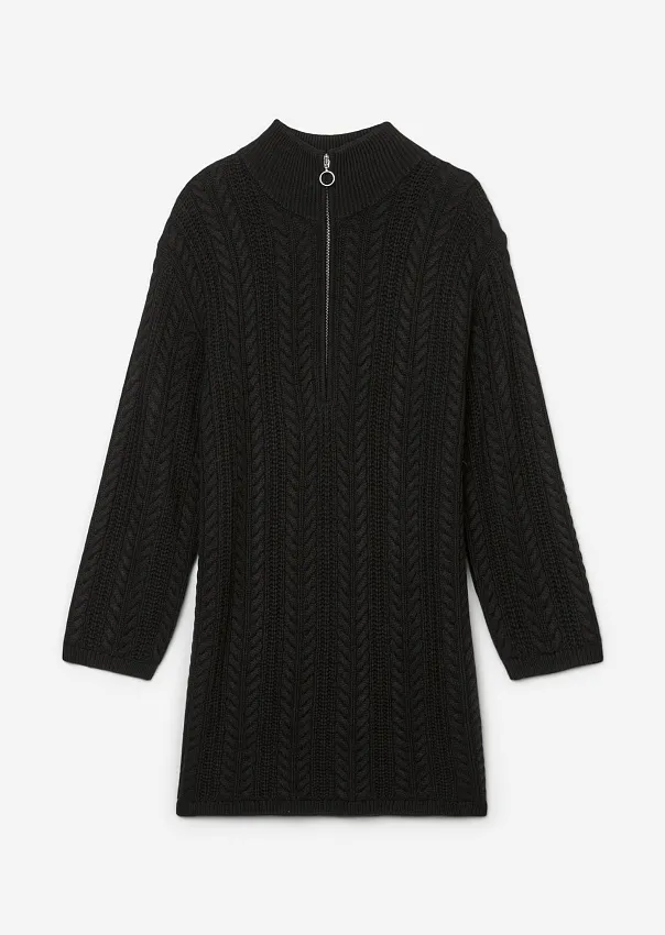 Трикотажное платье с воротником-стойкой Marc o'Polo - фото 6