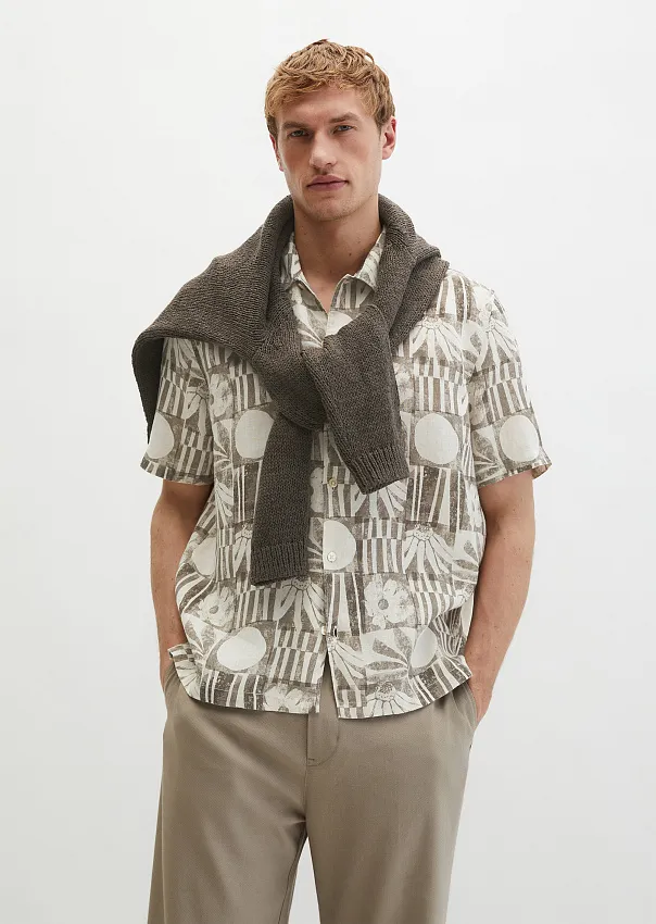 Рубашка изо льна