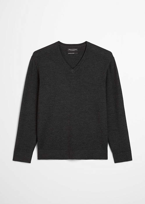 Темно-серый меланж