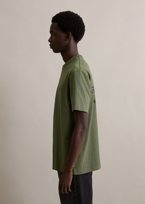 Футболка из плотного хлопкового джерси