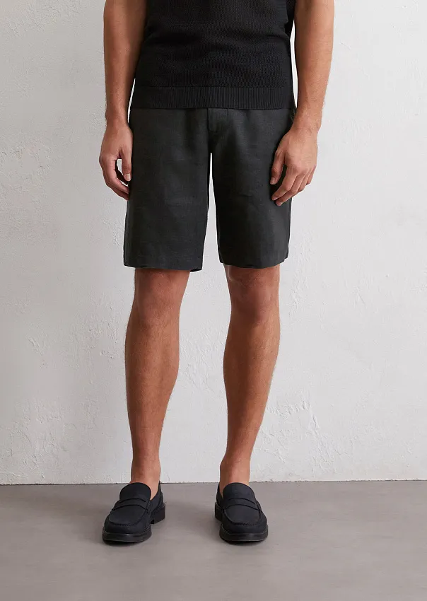 Шорты RESO из чистого льна Marc o'Polo - фото 3