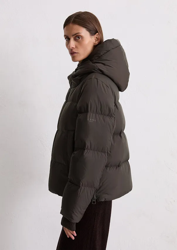 Пуховик с фиксированным капюшоном Marc o'Polo - фото 5