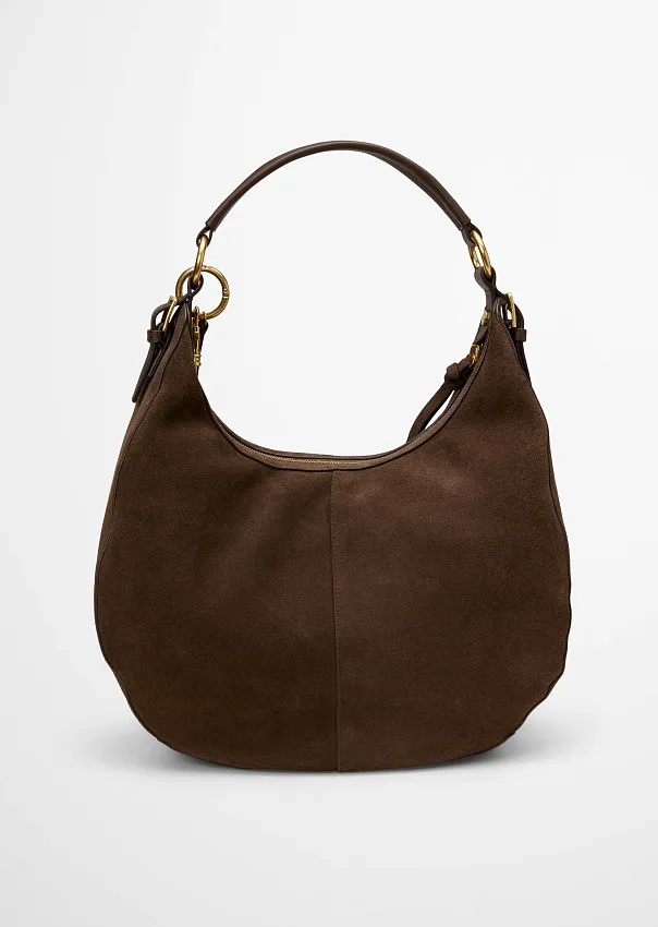 Сумка из натуральной замши