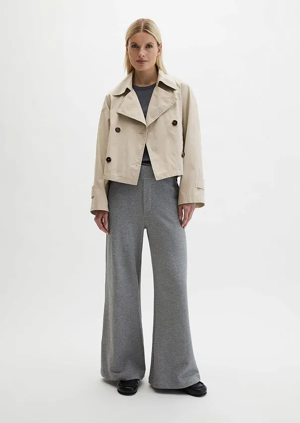 Тренч укороченный из хлопкового твила Marc o'Polo - фото 1