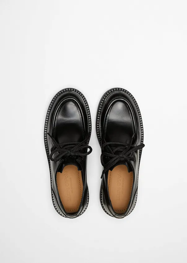 Дерби из натуральной кожи Marc o'Polo - фото 4