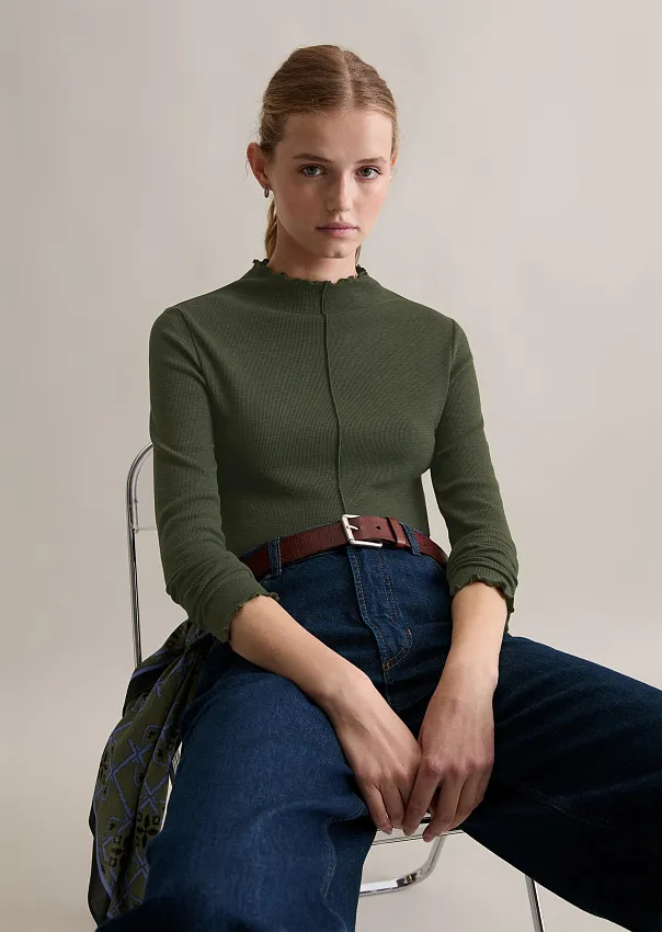 Лонгслив из органического хлопка Marc o'Polo - фото 1