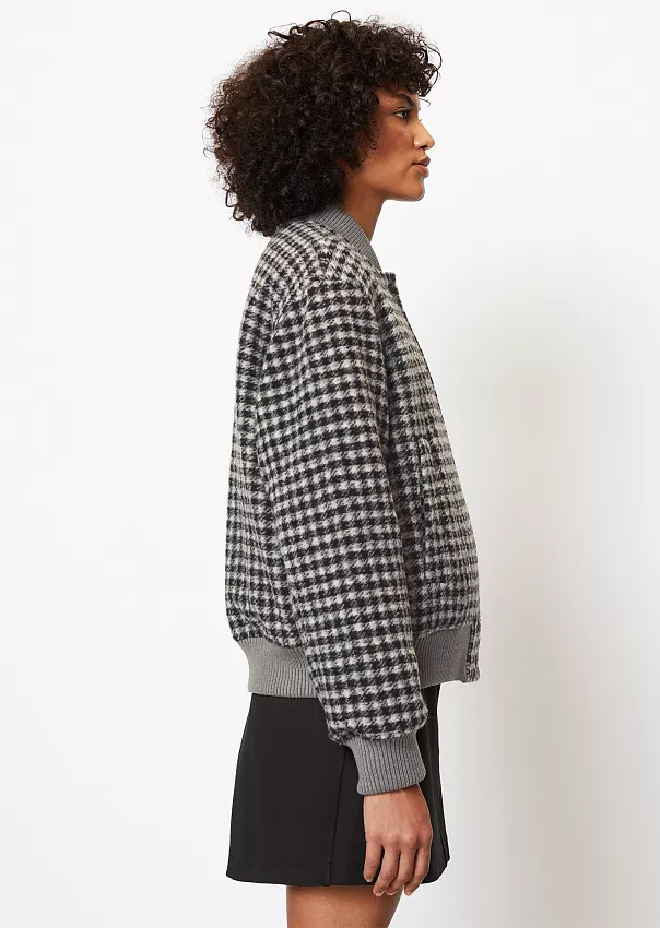 Бомбер с узором в клетку Marc o'Polo - фото 5