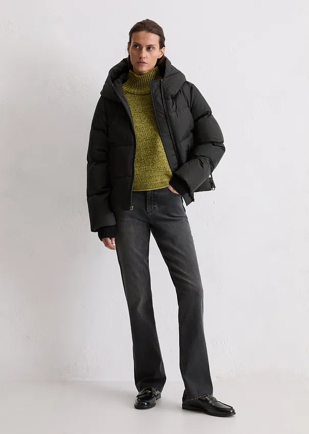 Пуховик с фиксированным капюшоном Marc o'Polo - фото 1