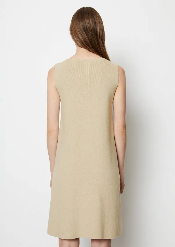 Трикотажное платье из смесового хлопка