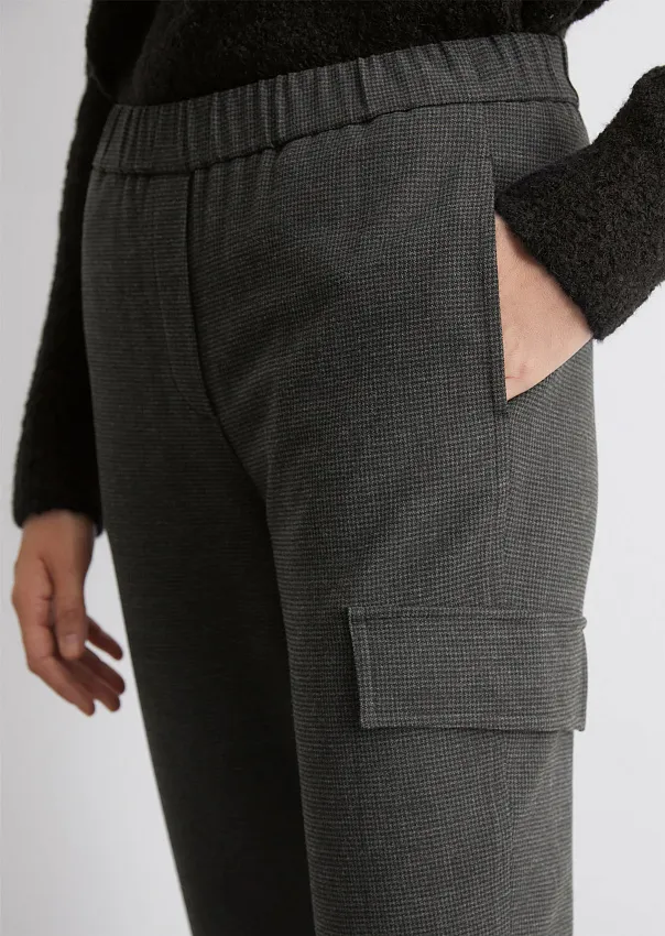 Фланелевые брюки карго