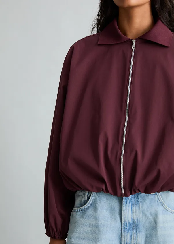 Куртка из смесового хлопка