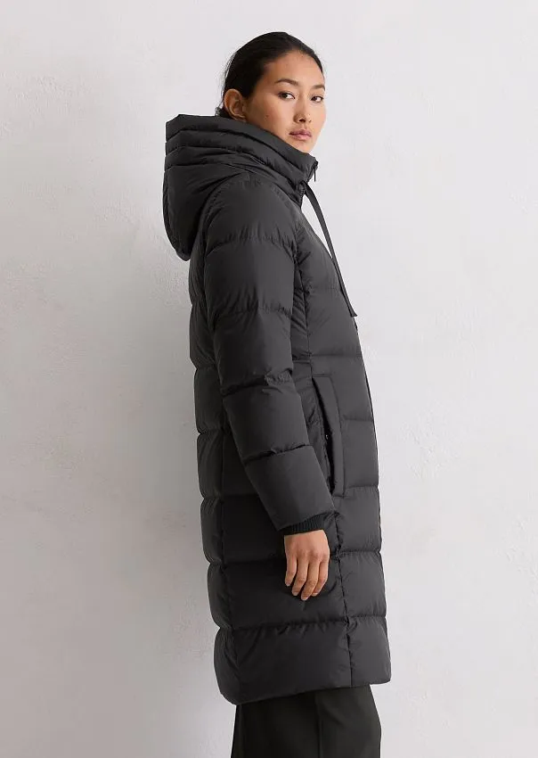 Пуховик с фиксированным капюшоном Marc o'Polo - фото 5