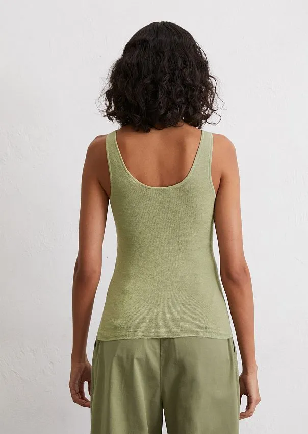 Топ из смесового хлопка Marc o'Polo - фото 2