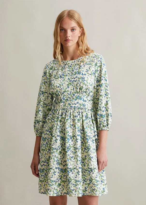 Платье из вискозы и органического хлопка Marc o'Polo - фото 1