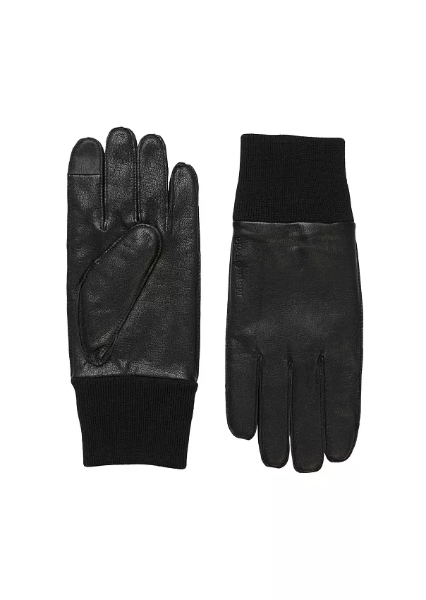 Перчатки из козьей кожи с эластичными манжетами Marc o'Polo - фото 3