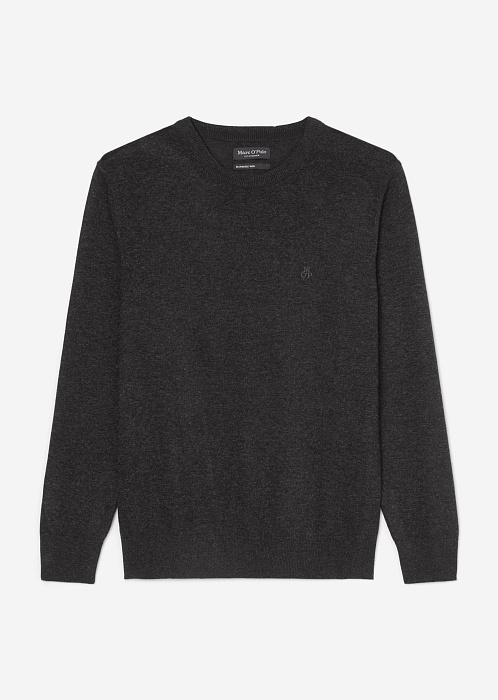 Темно-серый меланж