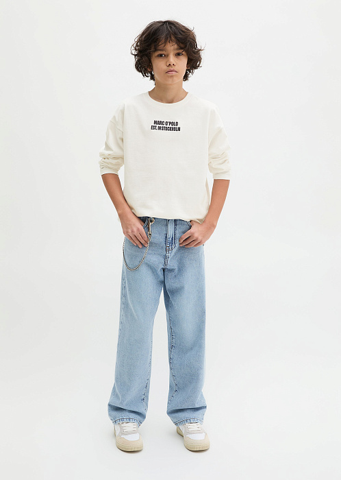 Лонгслив из органического хлопка