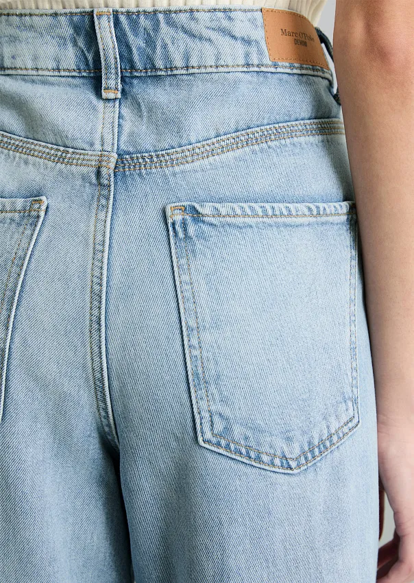 Джинсы широкие из лиоцелла и органического хлопка