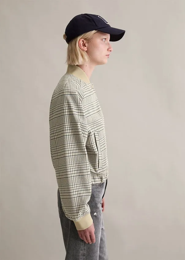 Бомбер в клетку из переработанного полиэстера
 Marc o'Polo - фото 5