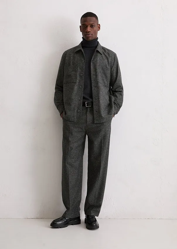 Верхняя рубашка из смесовой шерсти Marc o'Polo - фото 3