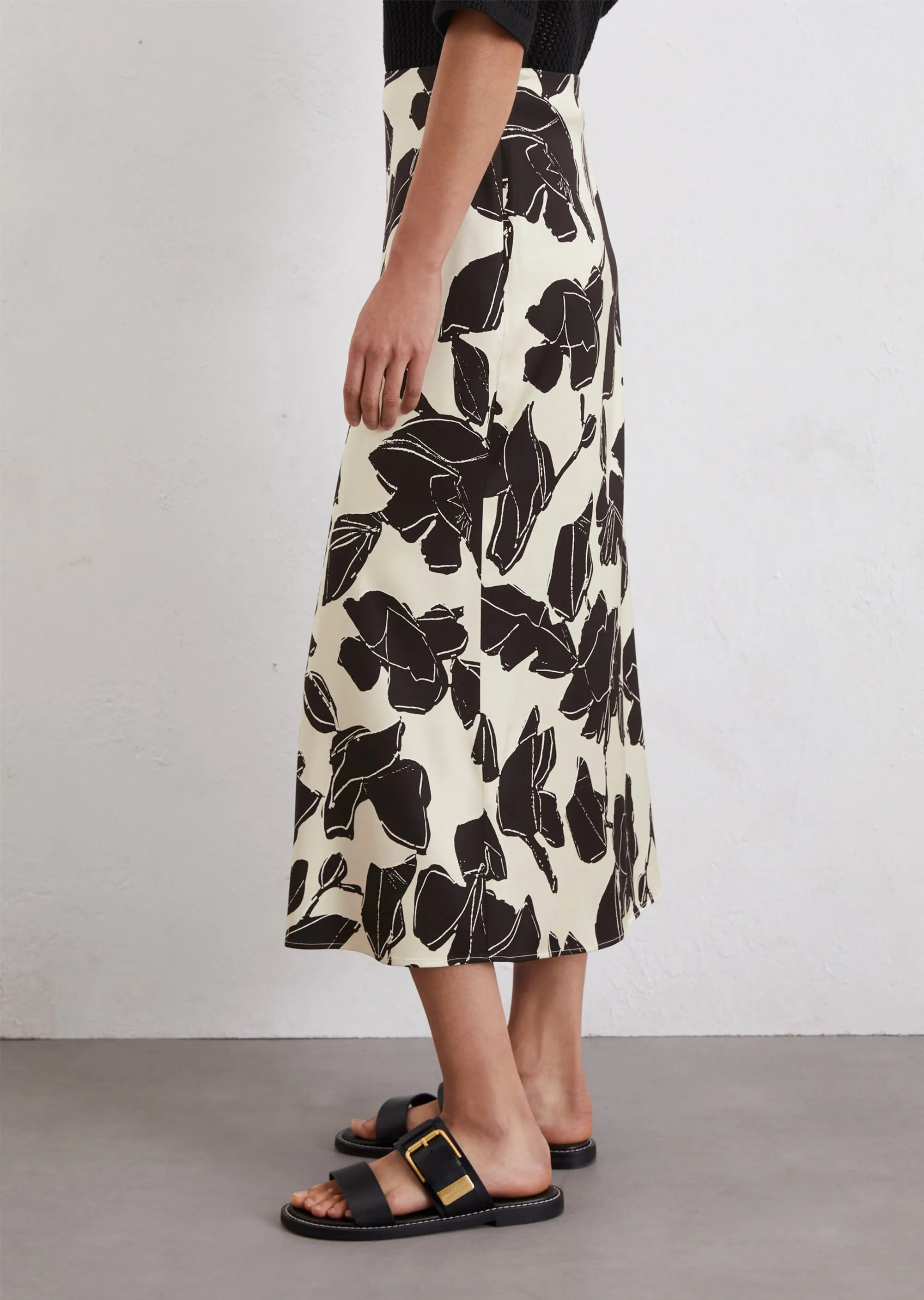 Юбка из сатиновой вискозы Marc o'Polo - фото 5