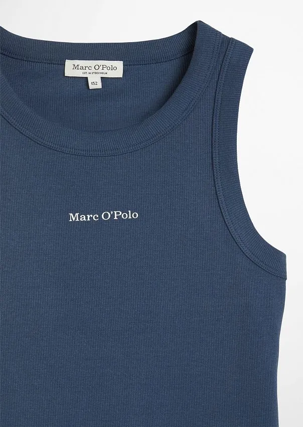 Топ из смесового хлопка Marc o'Polo - фото 6