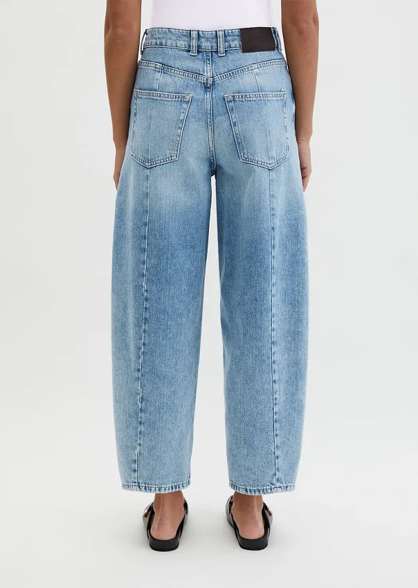 Джинсы широкие из органического хлопка