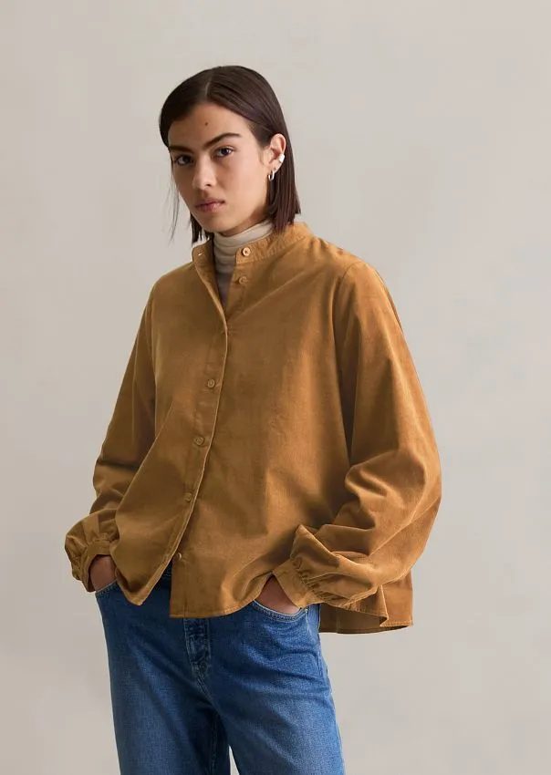 Блузка из вельвета Marc o'Polo - фото 3