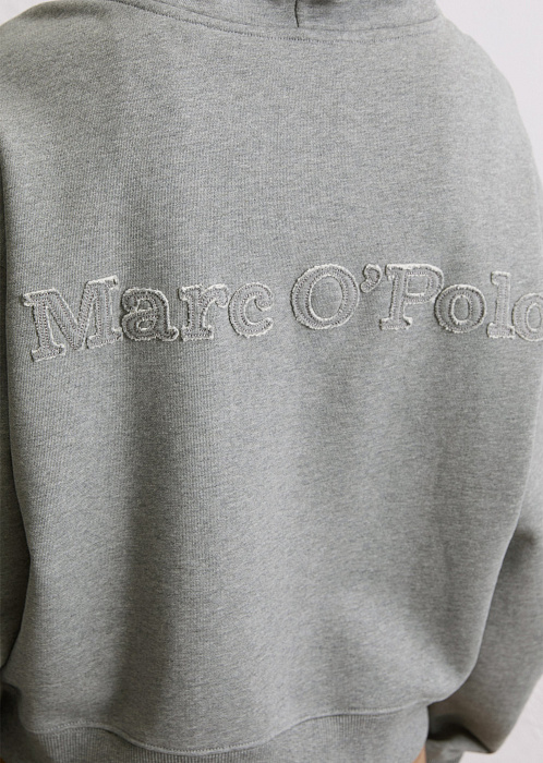 Худи на молнии из органического хлопка