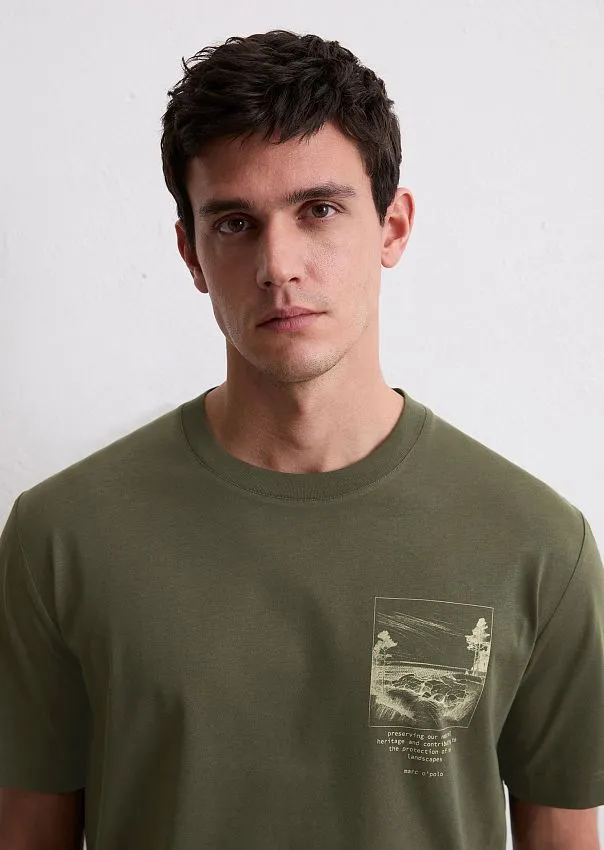 Футболка прямого кроя из органического хлопка Marc o'Polo - фото 1