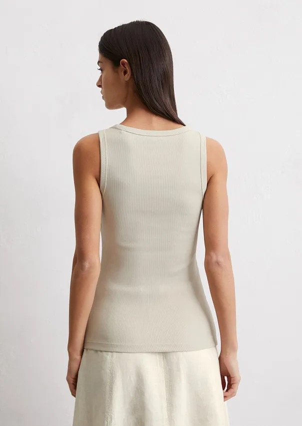 Топ из смесового хлопка Marc o'Polo - фото 2