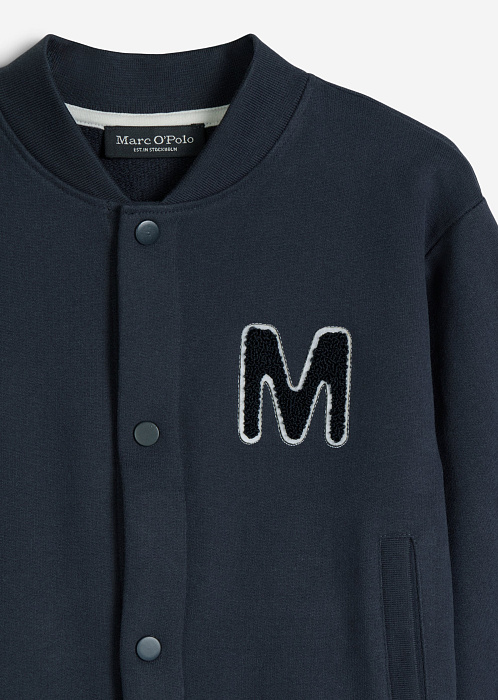 Бомбер из органического хлопка
