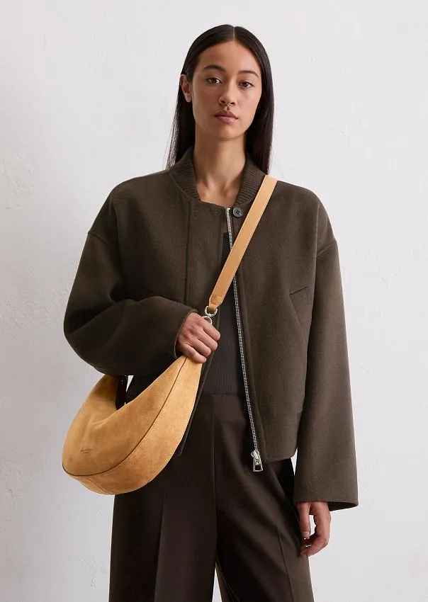 Сумка кросс-боди из натуральной замши Marc o'Polo - фото 3