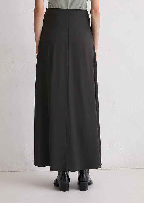 Юбка-макси из атласа
