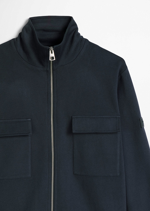 Куртка трикотажная из органического хлопка