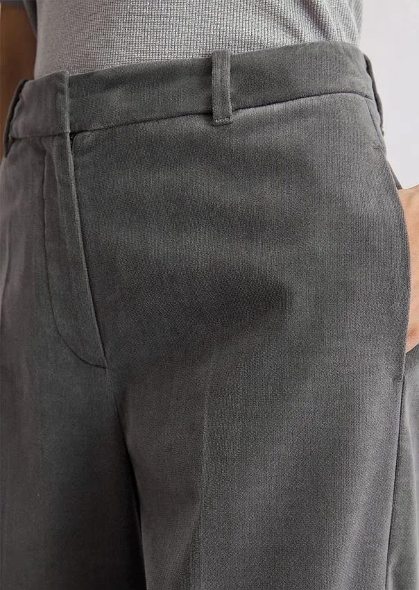 Широкие брюки из эластичного бархата
 Marc o'Polo - фото 4