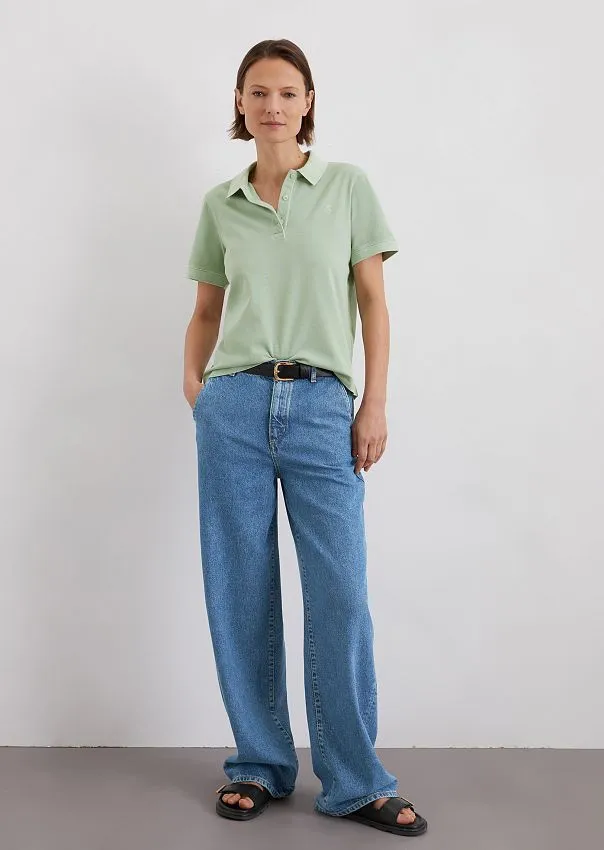 Поло из смесового хлопка Marc o'Polo - фото 1