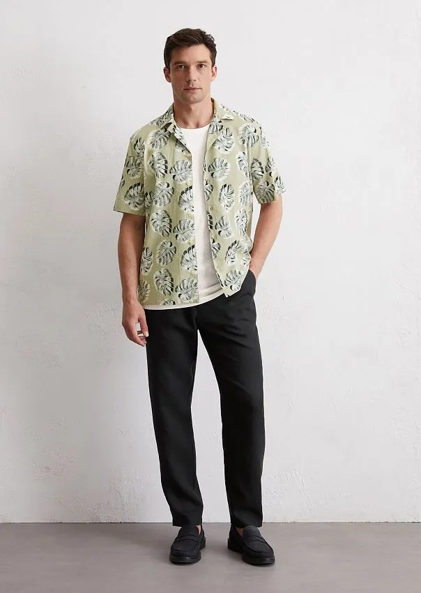 Рубашка изо льна и органического хлопка Marc o'Polo - фото 3