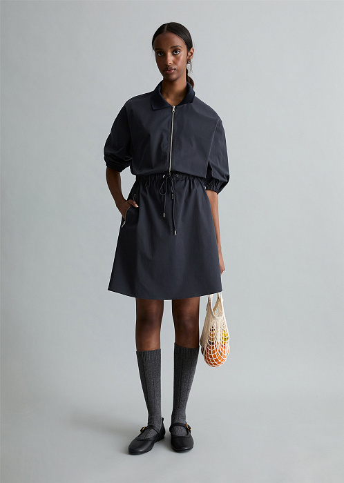 Платье из смесового хлопка 